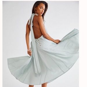 Free People Holding On Convertible Maxi Dress